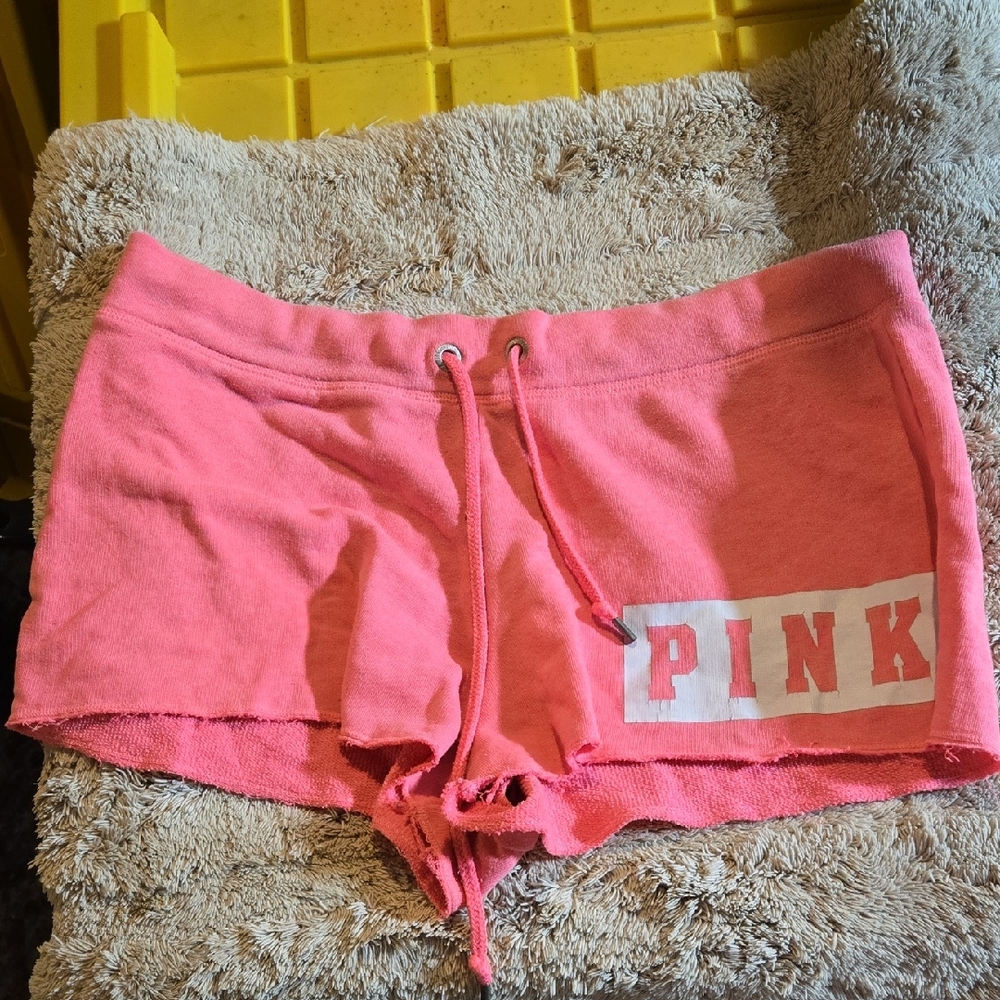 Victoria's Secret PINK Coral Knit Lounge Shorts